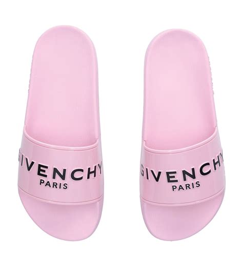 pink givenchy slides women|givenchy marshmallow slides 35.